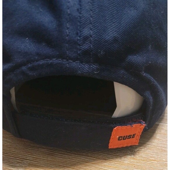 SYRACUSE ORANGE Cap CAPTIVATING HEADWEAR SNAPBACK HAT ADJUSTABLE NAVY - Picture 3 of 5